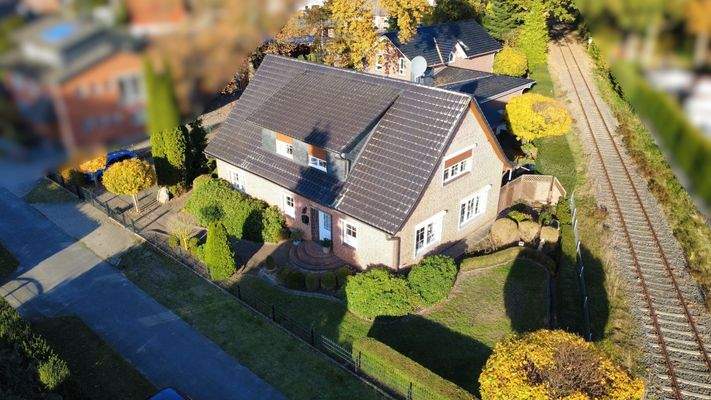 Doppelhaus mit Garten