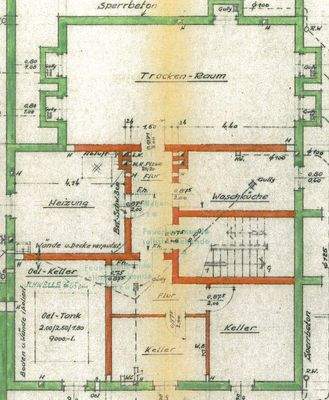 Grundriss Kellergeschoss