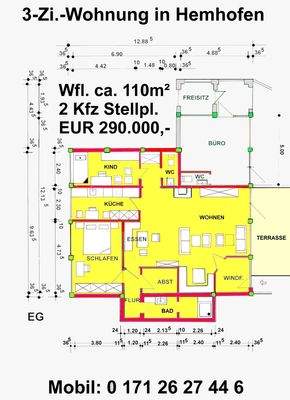3-Zimmer-Eigentumswohnung