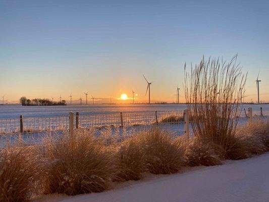 unverbaubarer Blick im Winter