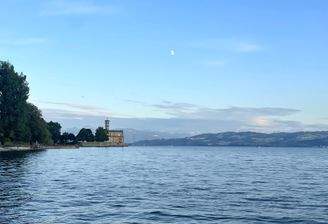 Blick auf Schloss Montfort