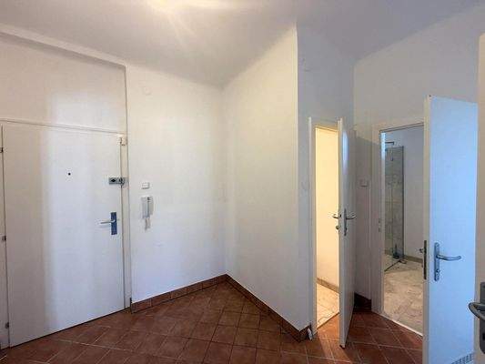 Wohnungseingang / Toilette, Bad