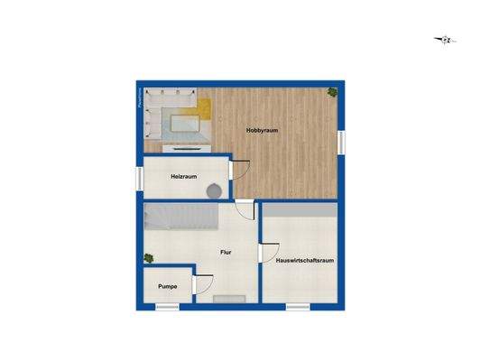 Grundriss Kellergeschoss