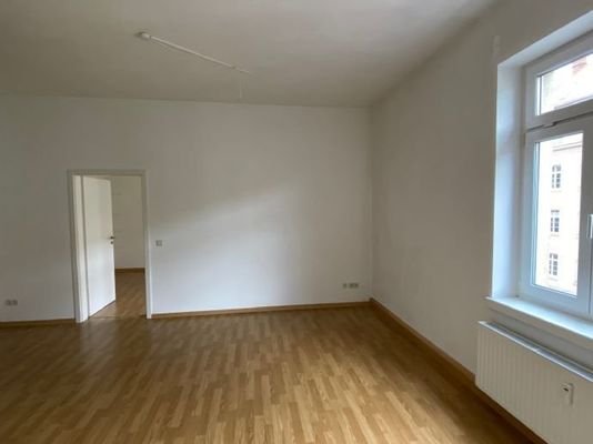 Wohnzimmer vor Renovierung