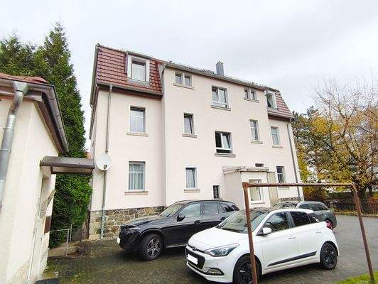 Haus Rückseitenansicht