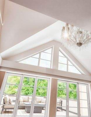 Möblierungsbeispiel Dachterrasse | Furnishing example for a roof terrace