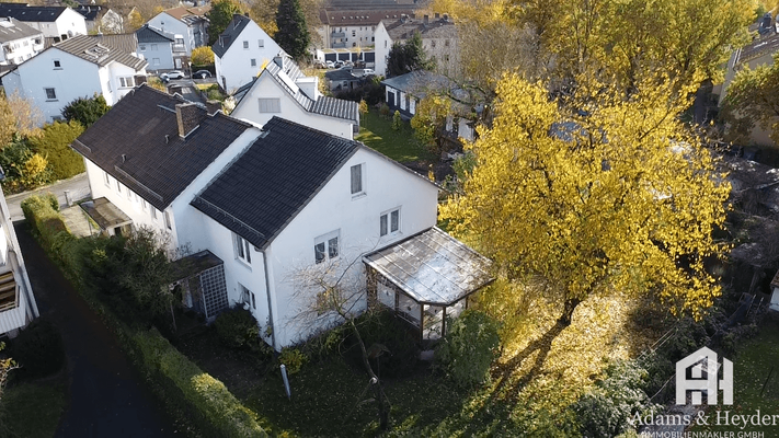 Hinterhaus mit Wintergarten