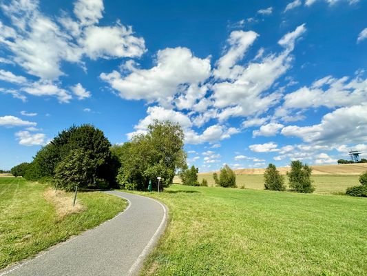 ruhige Lage am Rande des Naturschutzgebiets