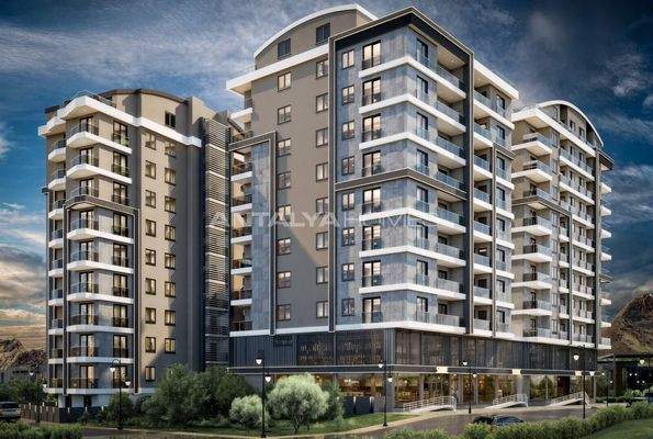 Apartments Near the Mall in Antalya Muratpasa