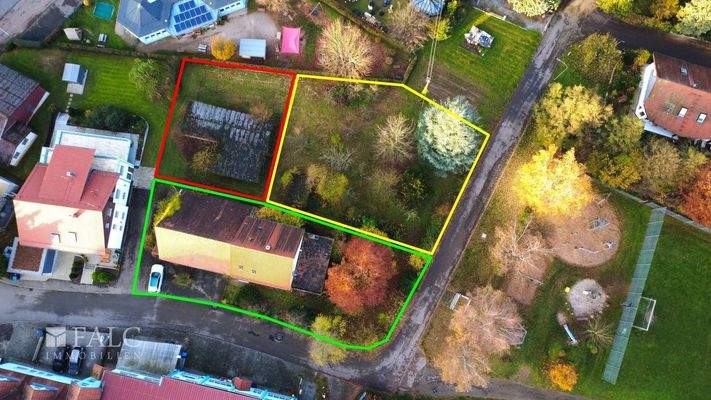 Zu verkaufende Flächen