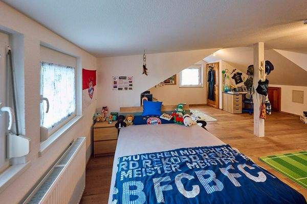 Dachgeschoss, Zimmer