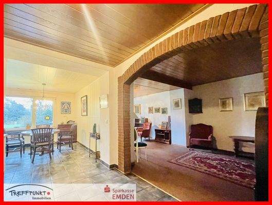 Durchgang Küche zum Wohnzimmer