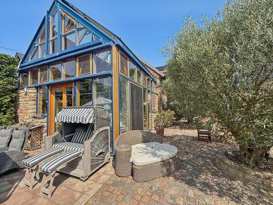 Erholung zwischen Olivenbäumen 