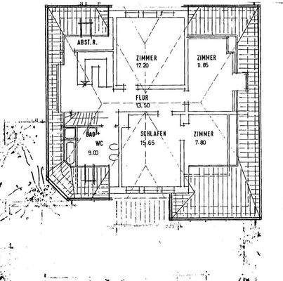 Grundriss Dachgeschoss