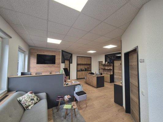 Empfang, Verkaufsraum