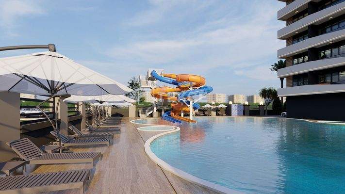 New Apartments with Sea Views in Mersin Ayaş