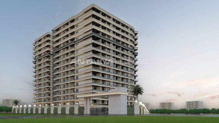 Elegant Apartments Near the Sea in Mersin Ayas