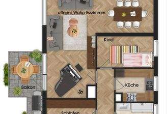 Grundriss 1. Obergeschoss