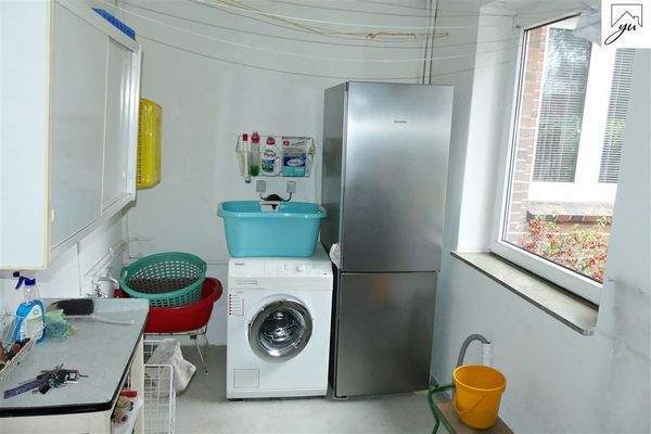 Waschküche Mieter, Zugang in den Garten