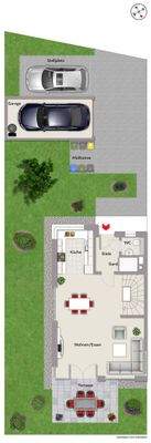 Grundriss EG Rudolfstr. 14 und 14 b