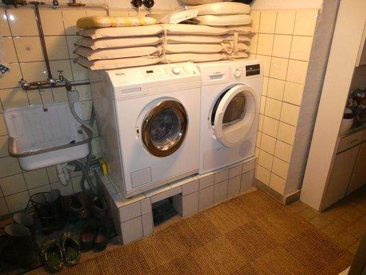 Keller, Erhöhung für Waschmaschine & Trockner