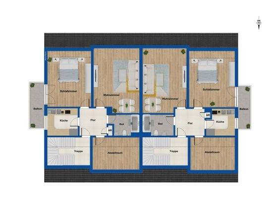 Grundriss Dachgeschoss