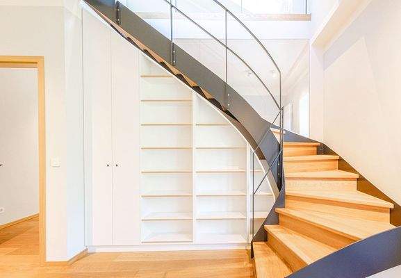 Treppe isns Dachgeschoss