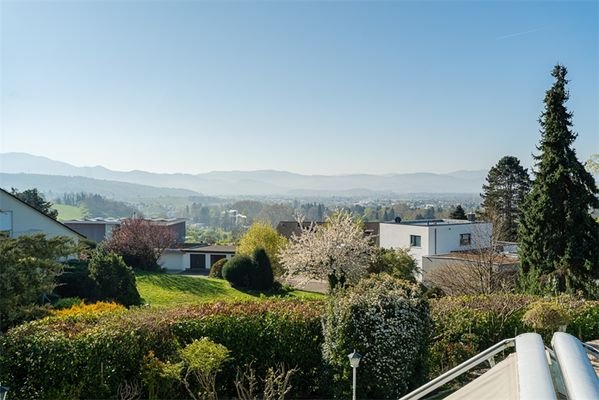 BLICK VOM BALKON!