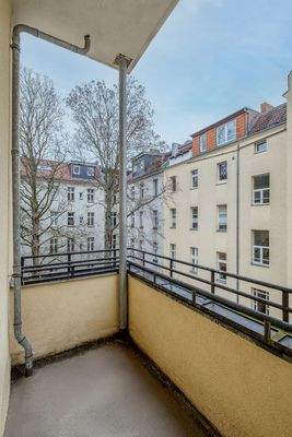 Balkon mit Ostausrichtung