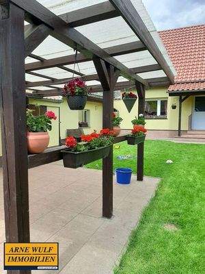 Blick von der Sitzecke aus