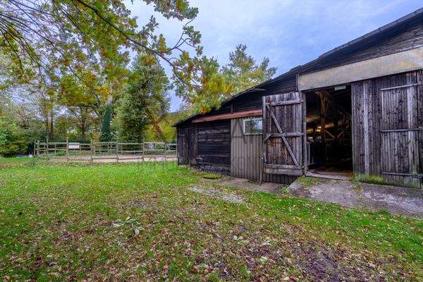 Stallgebäude rückwärtig