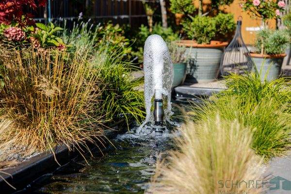 Springbrunnen Gartenteich