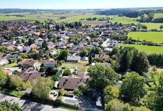 Blick von Garten