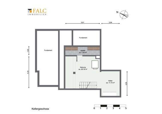 Grundriss Kellergeschoss