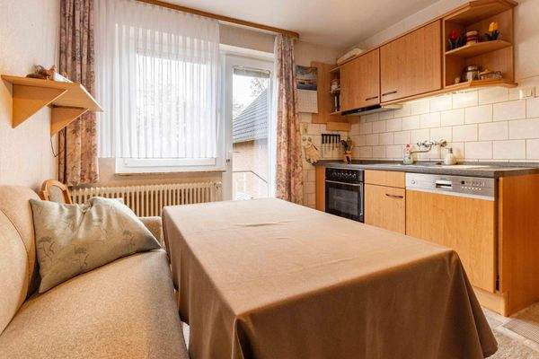 Küche in der Doppelhaushälfte