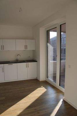 Küche - Ausgang zum Balkon