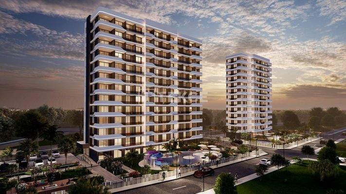 Nature and Sea View New Apartments in Mersin