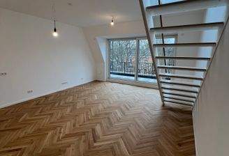 Blick ins Wohnzimmer