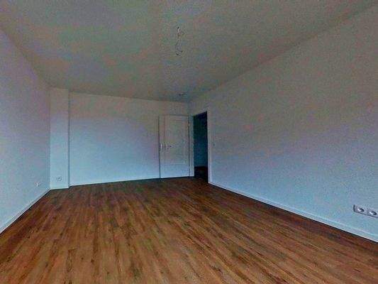 Ansicht II: Wohn- und Esszimmer