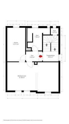 Grundriss 2. Obergeschoss