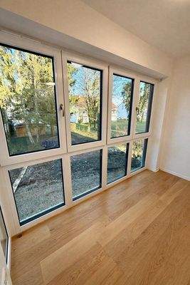 Ausblick in den Garten