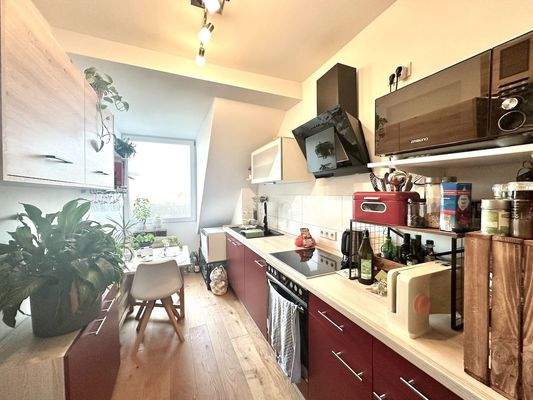 Küche Wohnung Dachgeschoss
