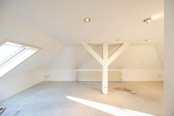 Wohnbereich im Dachgeschoss
