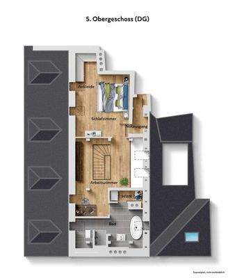 Beispiel Grundrissgestaltung