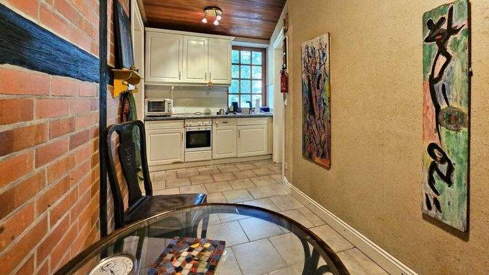 Küche im Obergeschoss