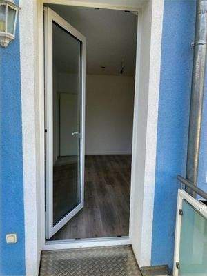 Ausgang auf die Terrasse