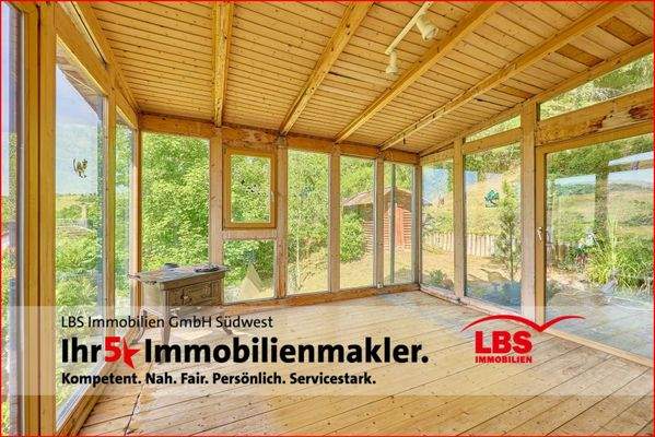 Wintergarten im Erdgeschoss