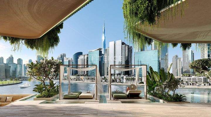 Elegant Apartments in Business Bay with Burj Khalifa Views