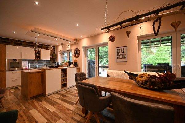 Kochen, Essen, Terrassenzugang