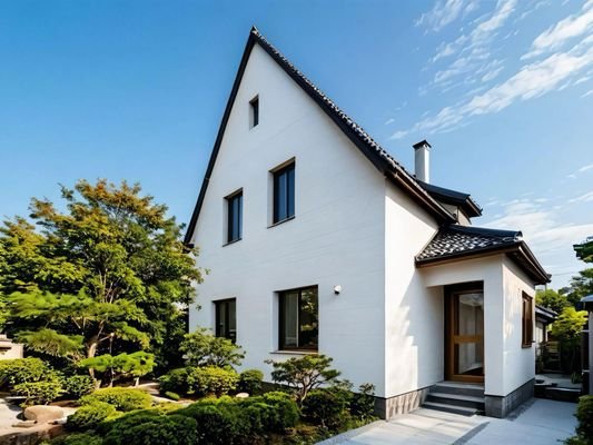 Virtuelle Renovierung der Außenfassade